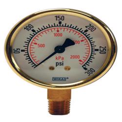 GBR300 Brass Standard Dry Gauge